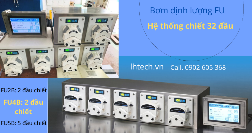 Bơm FU - Bộ chiết định lượng 32 đầu chiết dùng cho hệ thống phân liều
