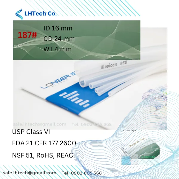 Ống Biosicon Silicone 187# Longer