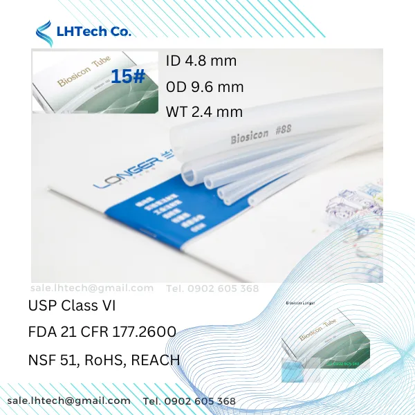 Ống Biosicon Silicone 15 # Longer