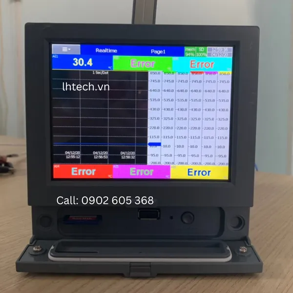 Bộ ghi lưu trữ nhiệt độ ẩm- PR20