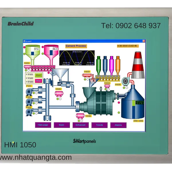 Màn hình Smart Panels HMI 1050
