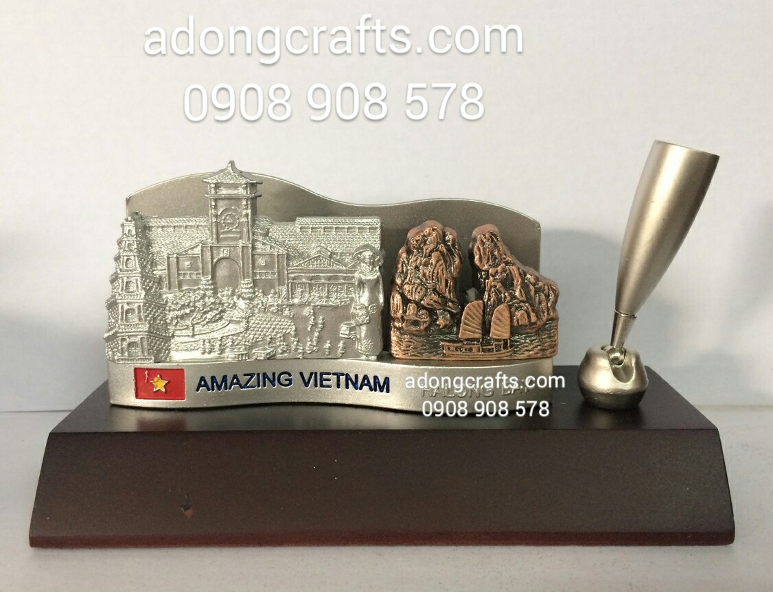 cam but qua tang bieu tuong du lich viet nam sai gon cho ben thanh