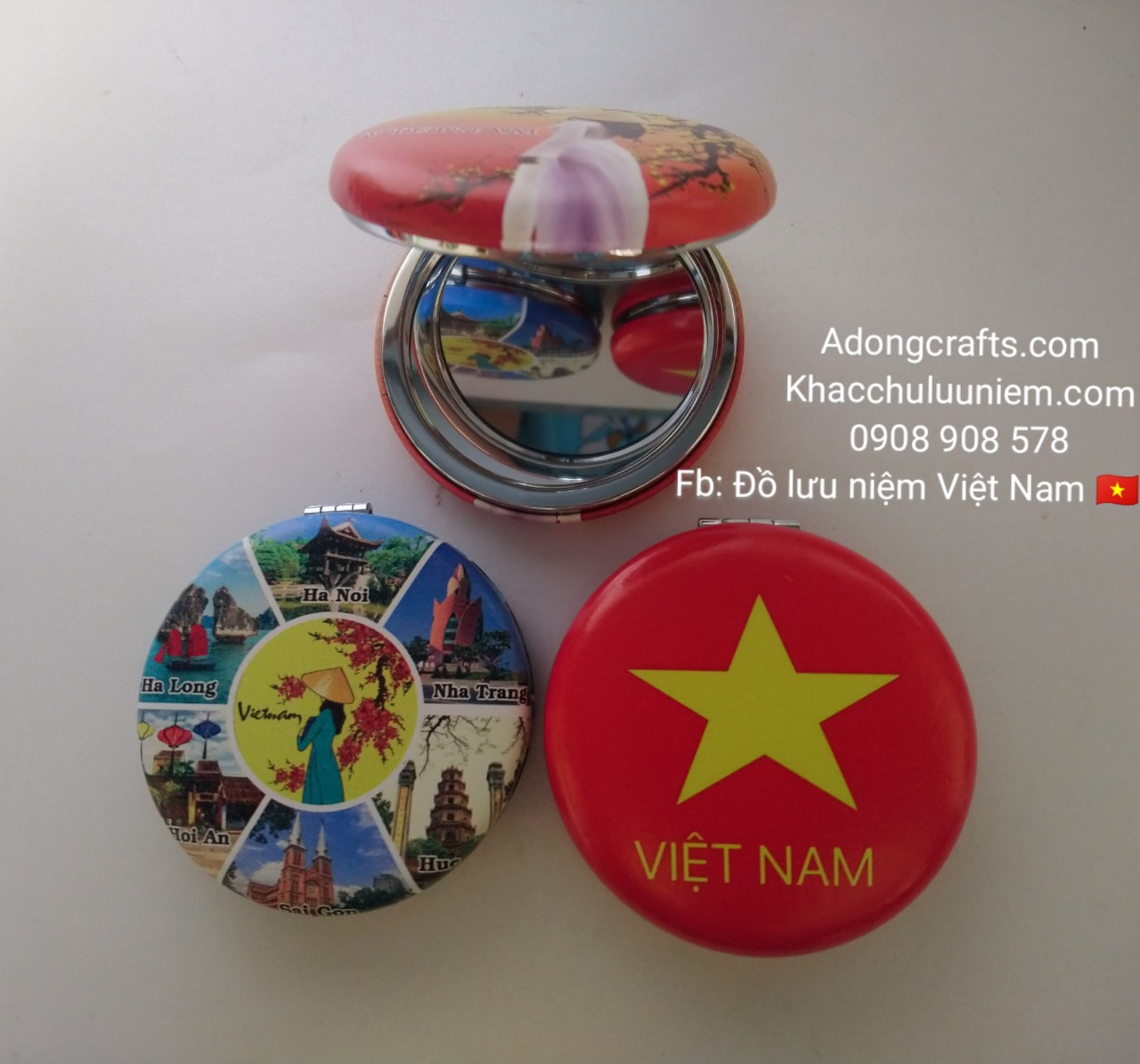 Gương lưu niem qua tang