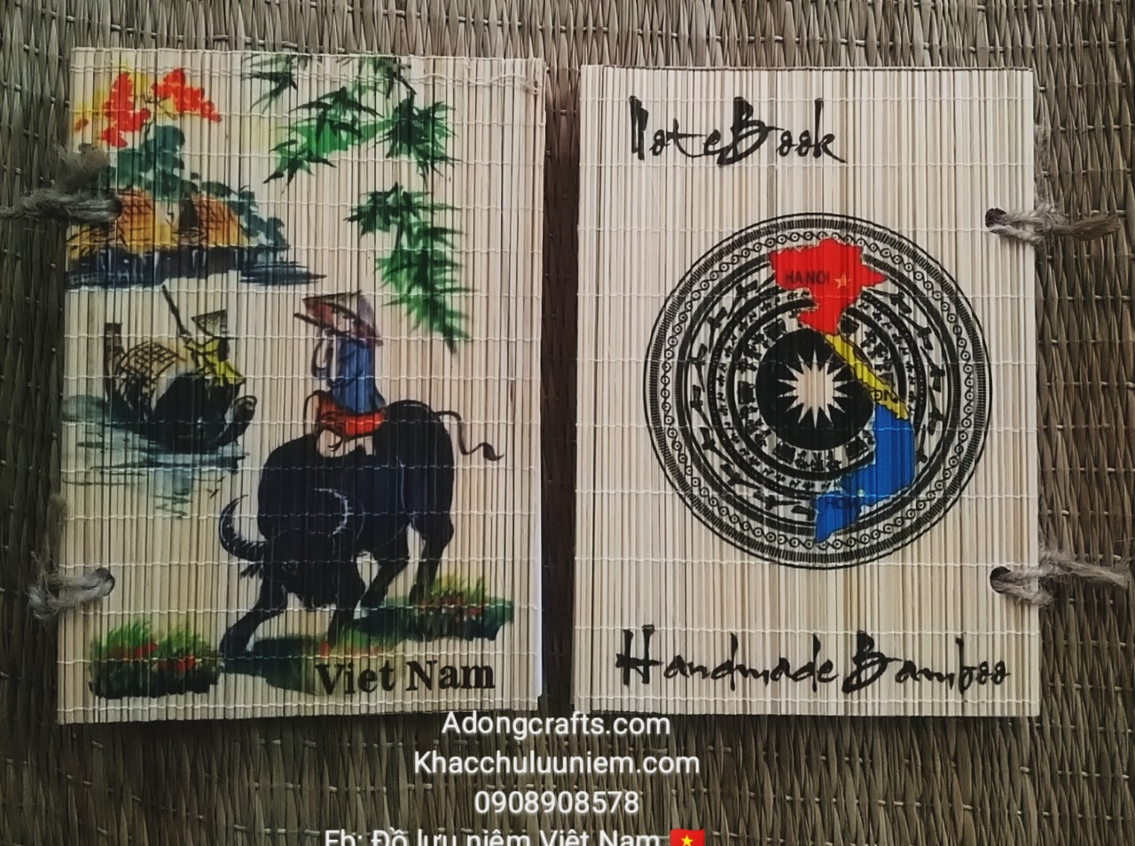 Sổ tre lưu niệm net viet nam