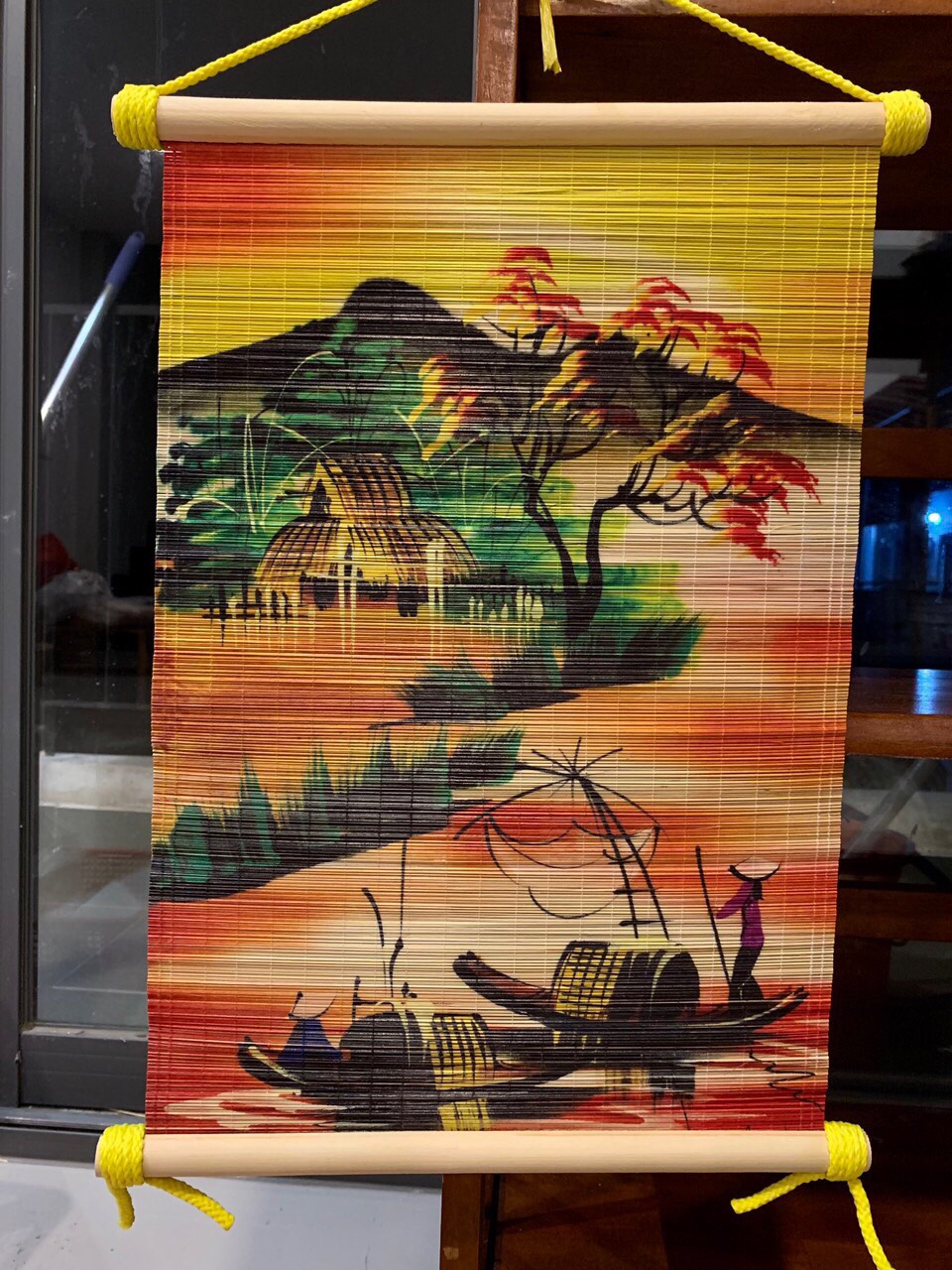 tranh manh tre mộc dep vi moi truong