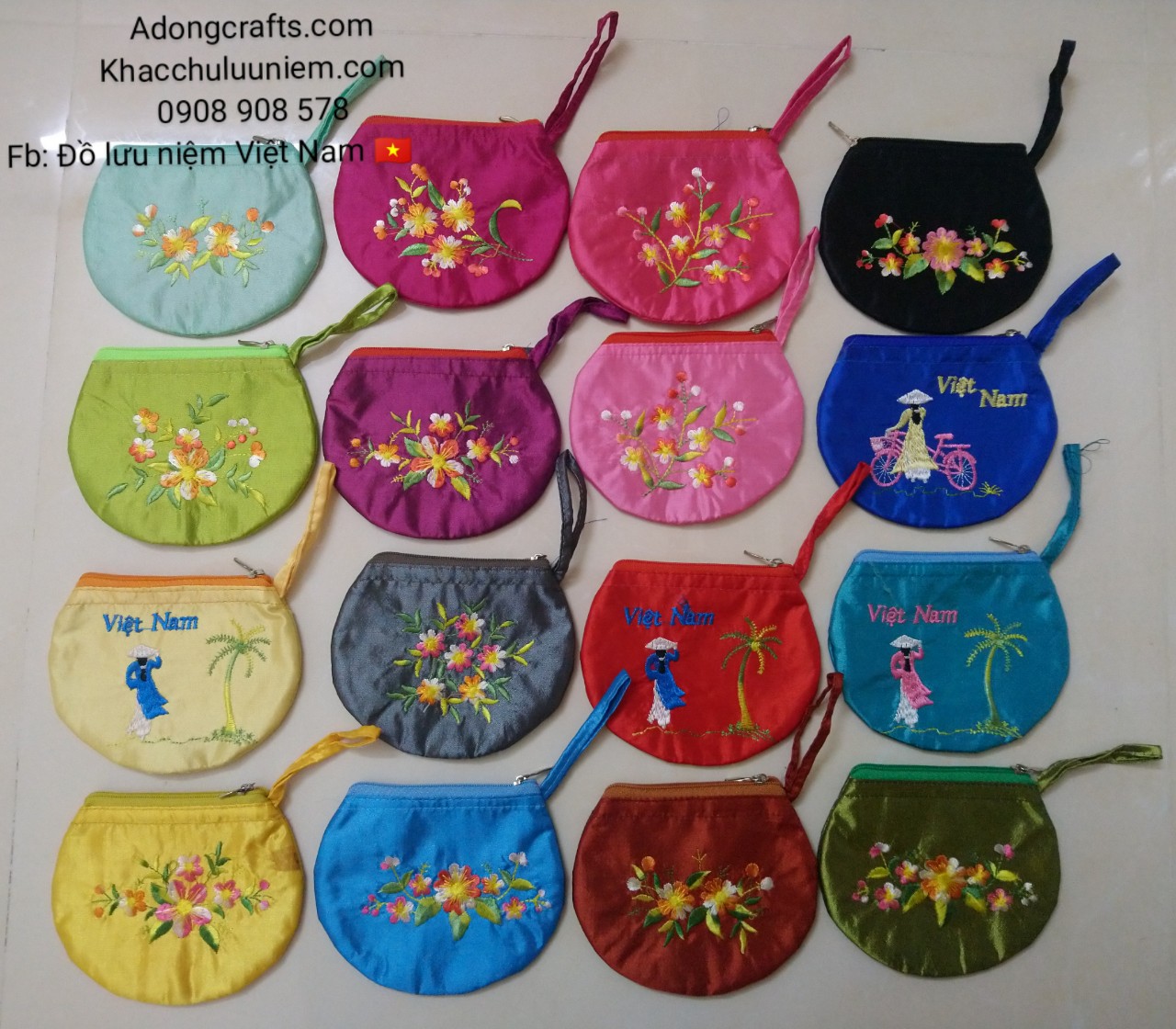 vi xu theu nhieu mau sac dep