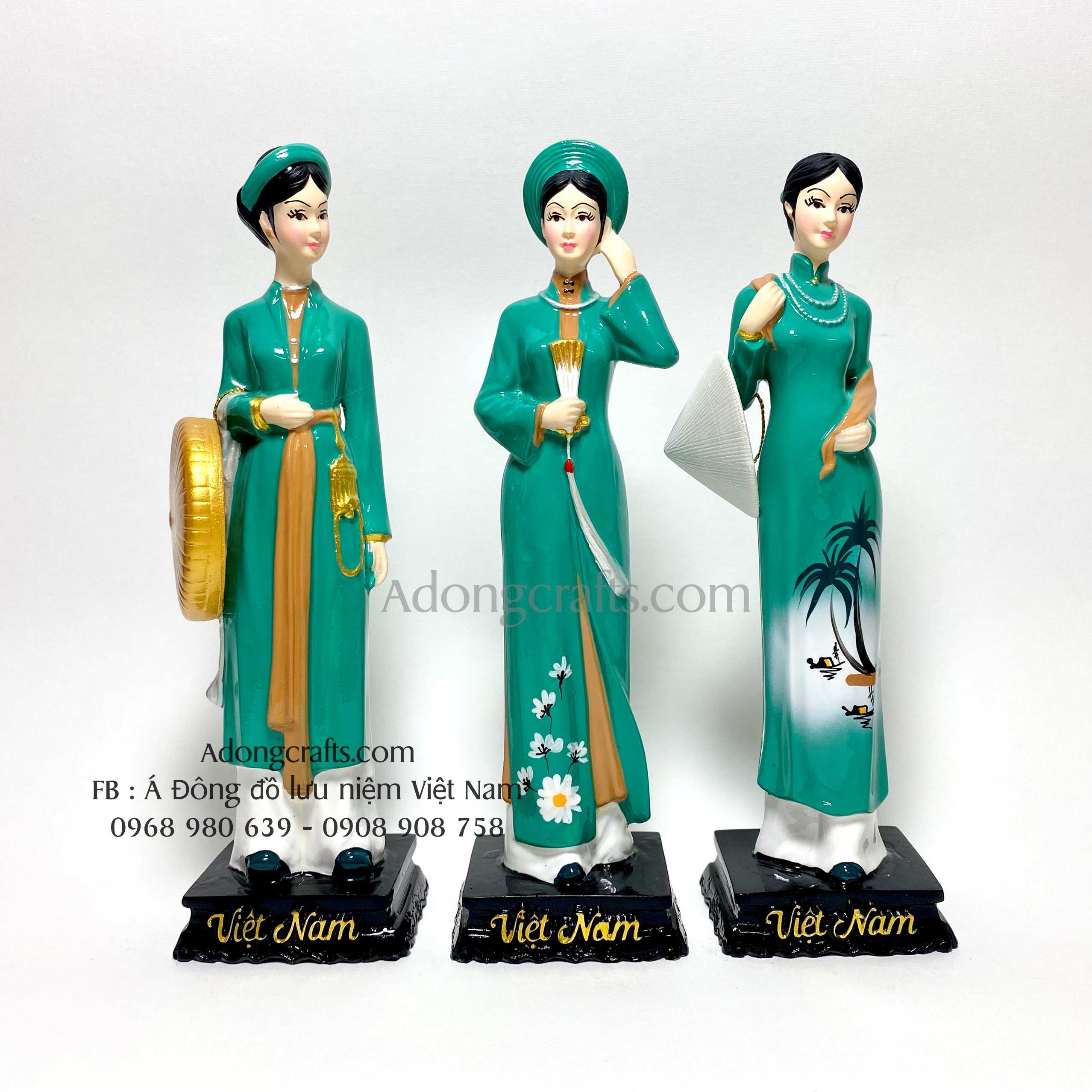 bộ tương co gai 3 mien bac trung nam trung bay qua luu niem viẹt