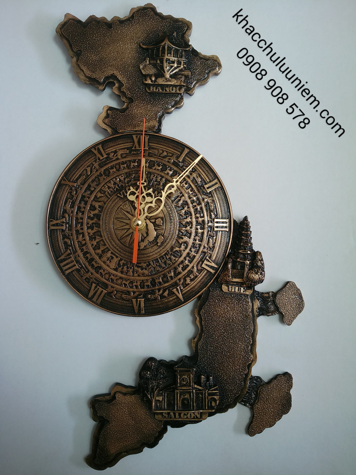 Dong ho ban do trong dong dong son Viet Nam