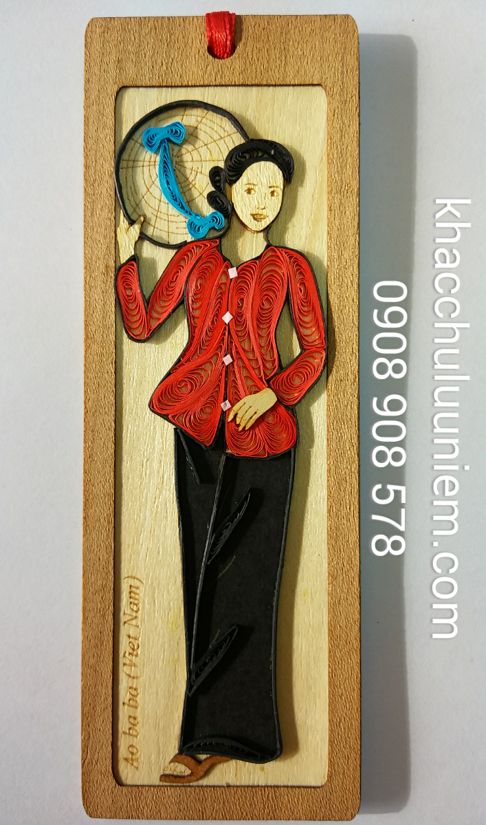 cai sach bookmark co gai ao ba ba viet nam