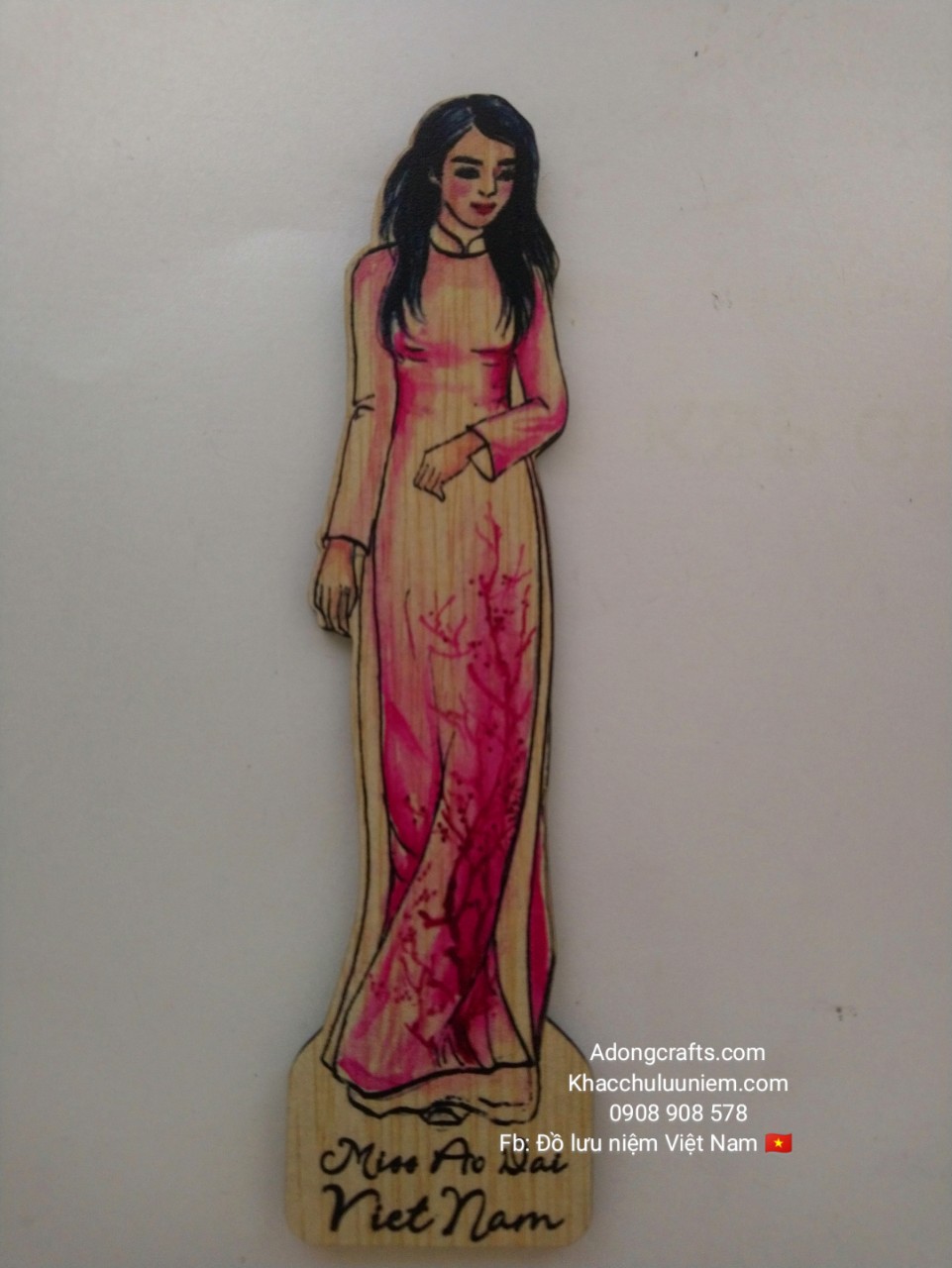 bookmark co gai viet nam ao dai