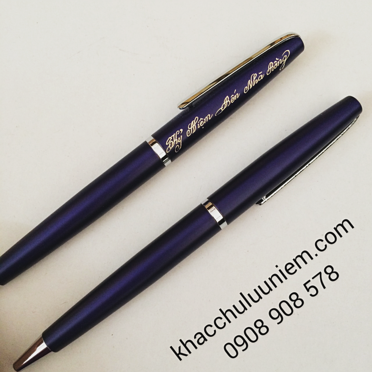 but kim loại xanh duong khac ten laze thu cong theo yeu cau