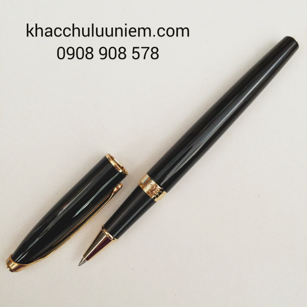 ceo 770 đen cài vàng