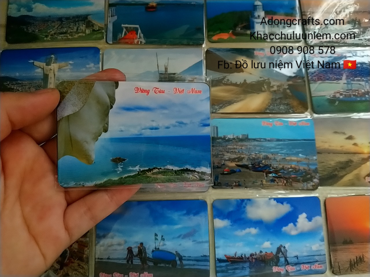 Sản xuất và cung cấp magnet hít gắn tủ lạnh hình ảnh Vũng Tàu