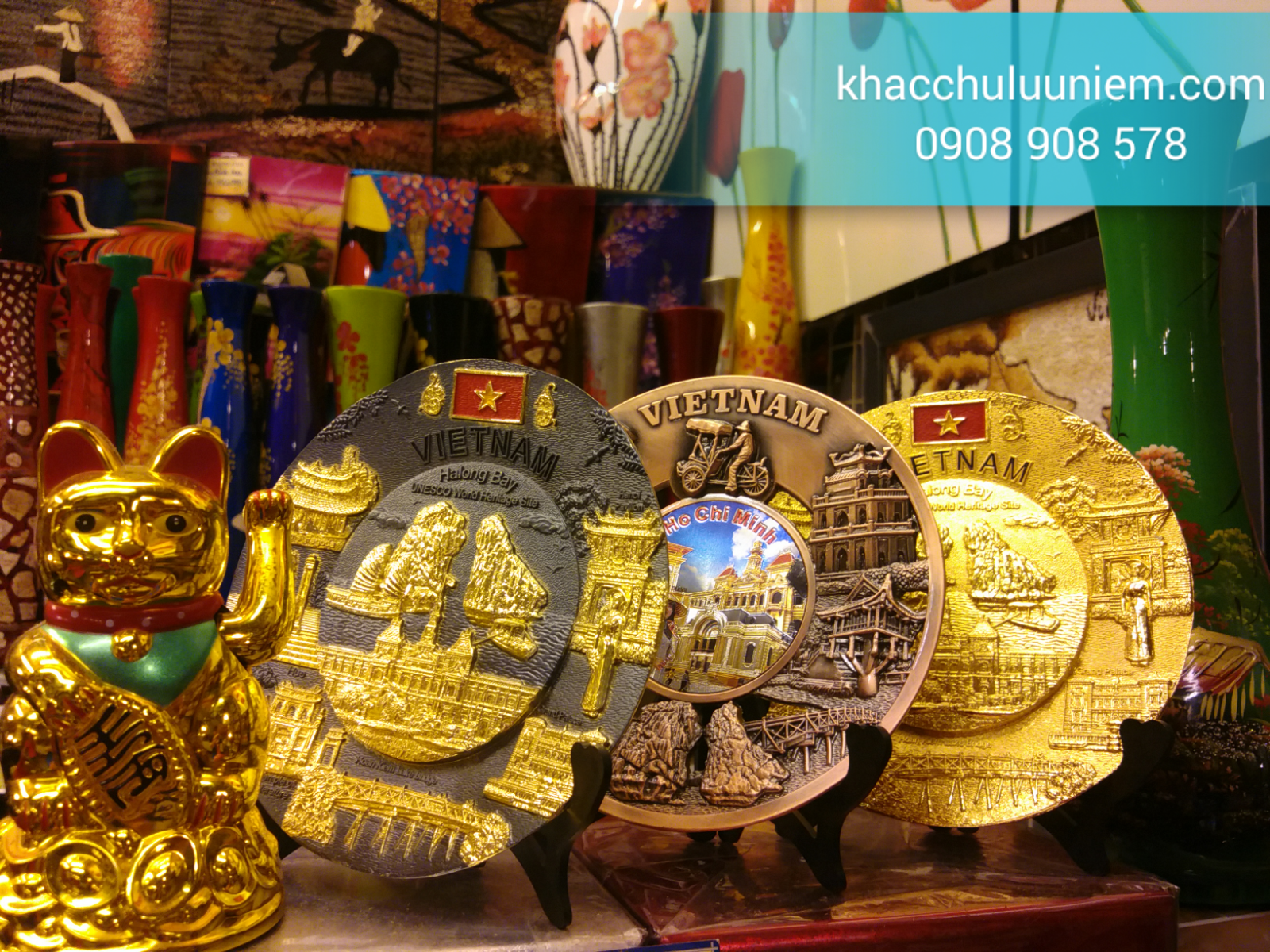 Đĩa Lưu niệm Việt Nam