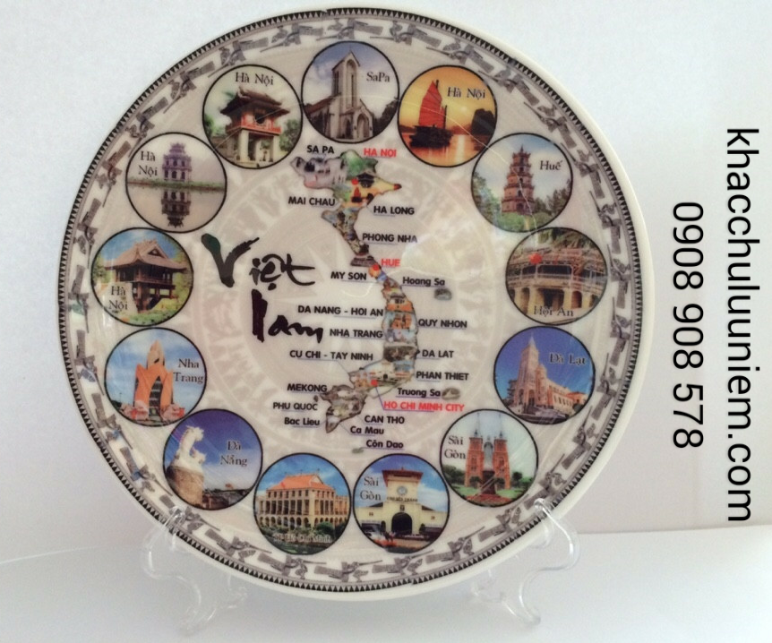 Dia su in hinh dia danh noi tieng o viet nam