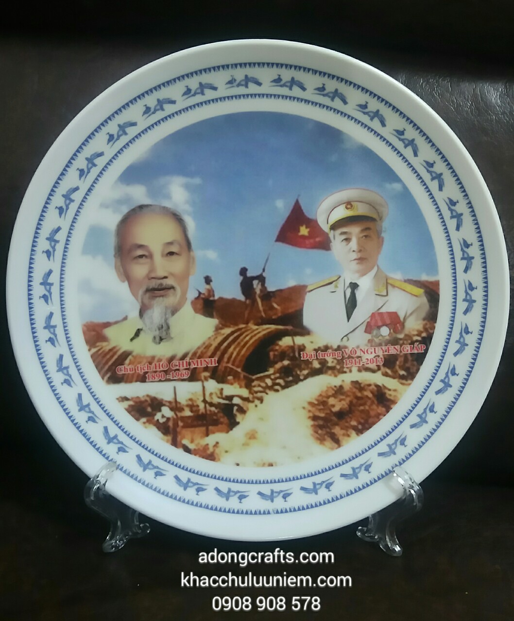 dia su in hinh bac ho bac giap trong chien dich dien bien phu