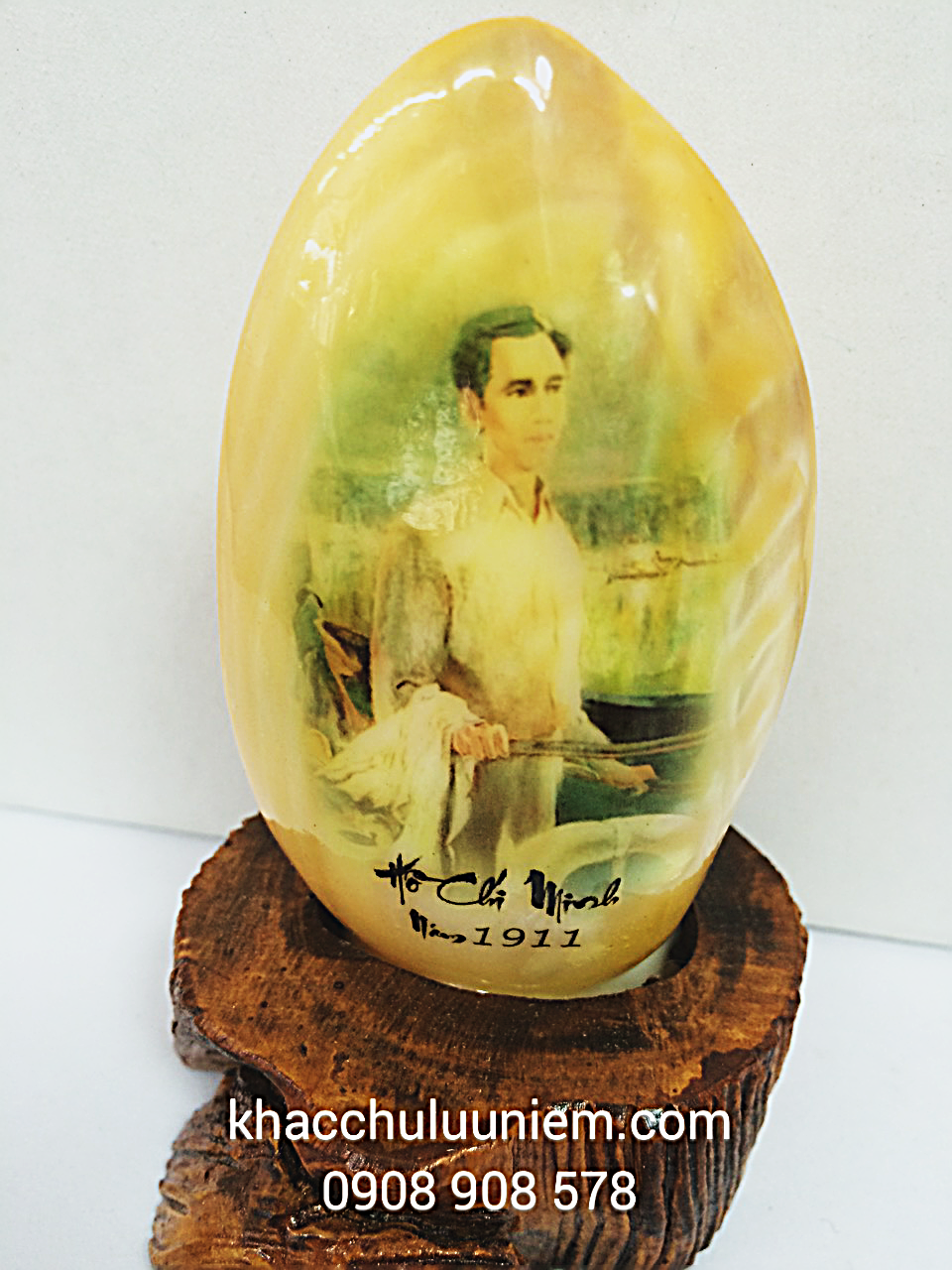 in hinh tren vo trai oc hinh bac ho