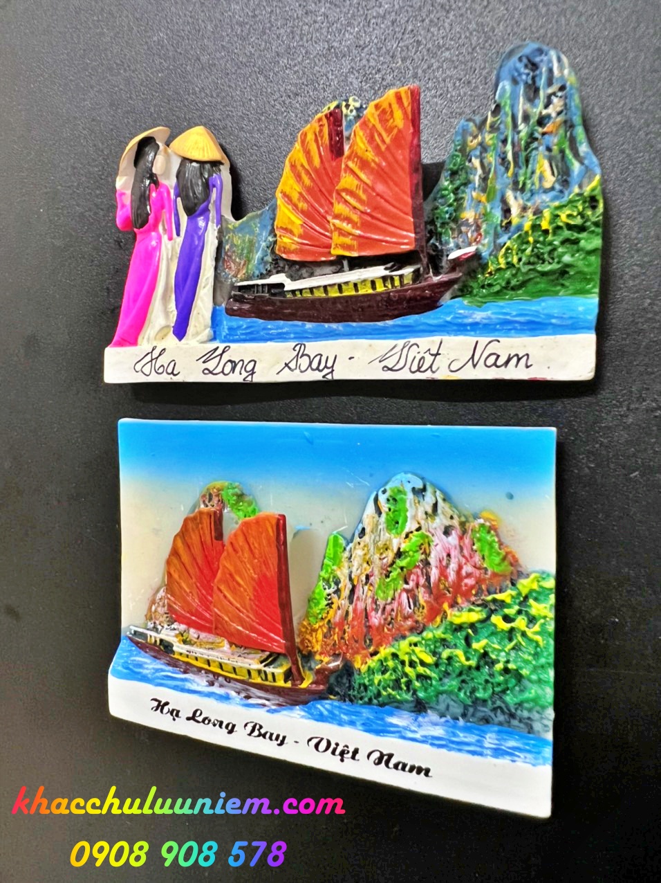 magnet hit nam cham trang tri tu lanh