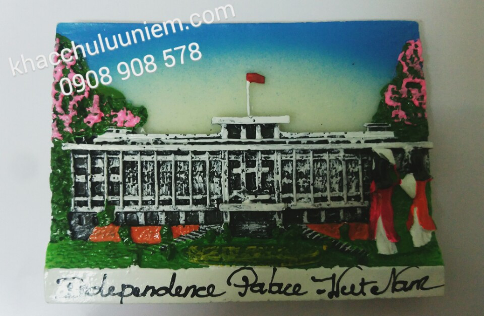 Magnet hinh Dinh Thống Nhất - tp ho chi minh