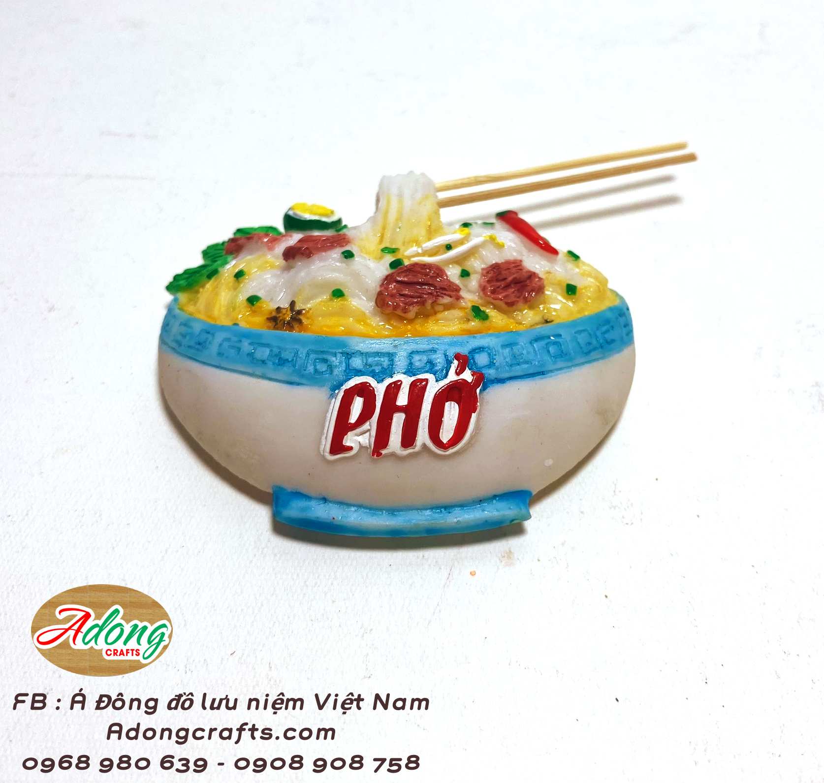 magnet nam cham trang tri hinh pho viet nam