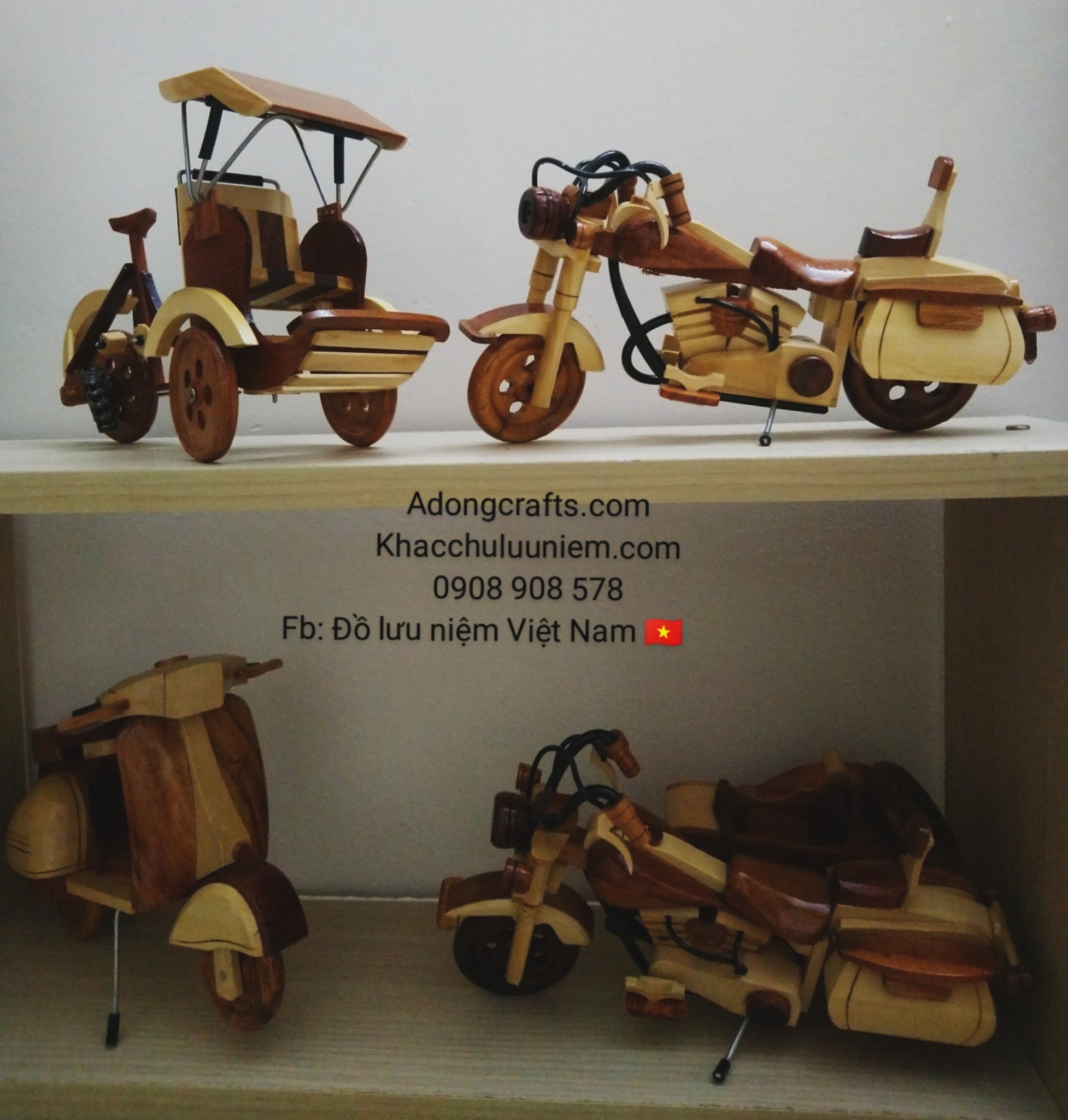 mo hinh xe mo to go viet nam