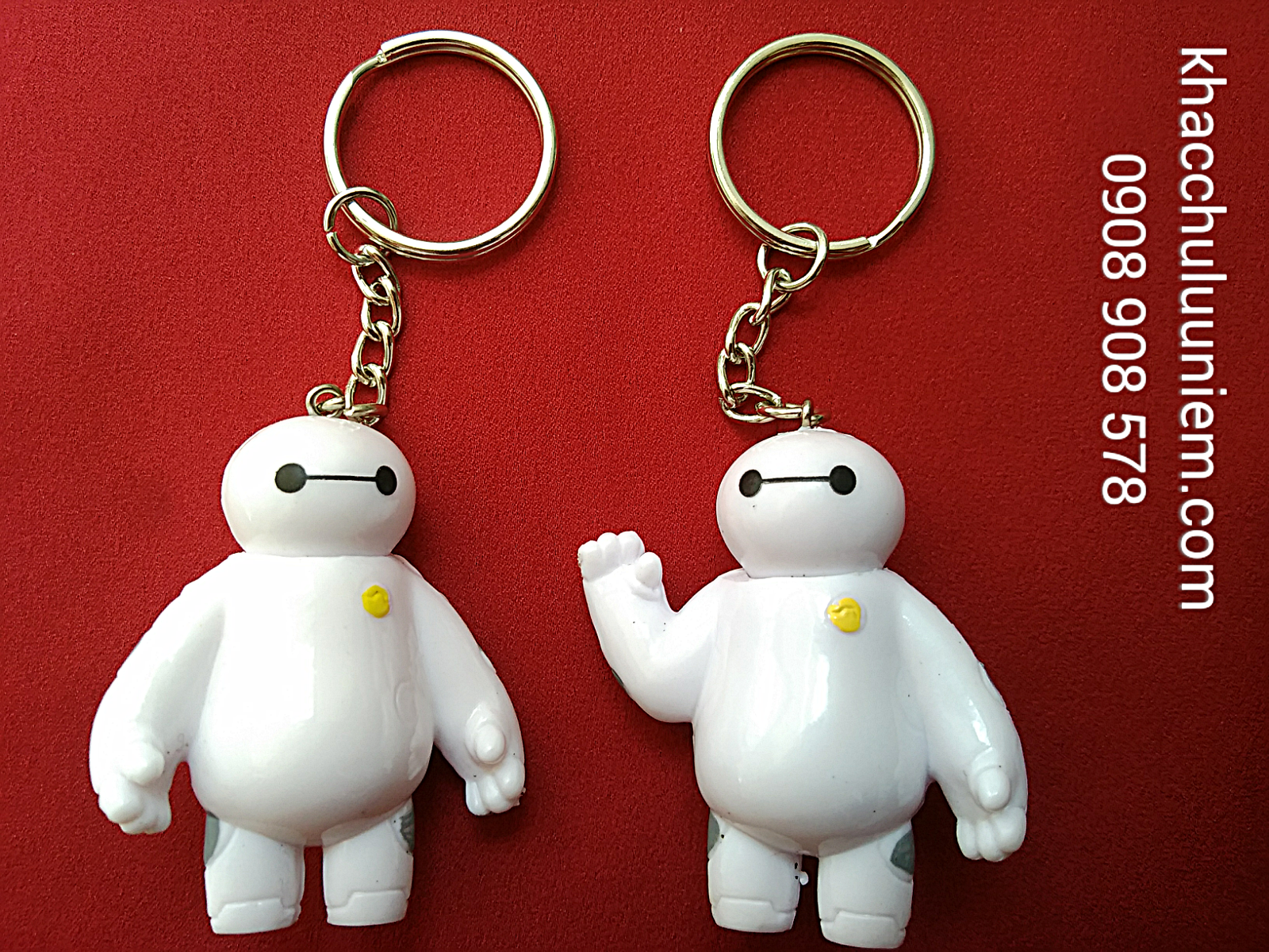 moc khoa bay mark dễ thương