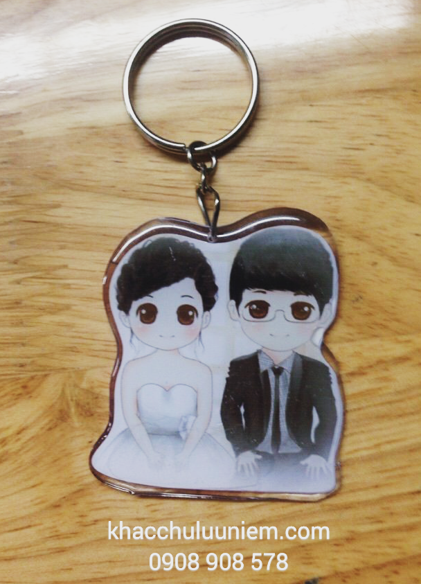 moc khoa deo qua tang cam on ngay cuoi dat theo yeu cau