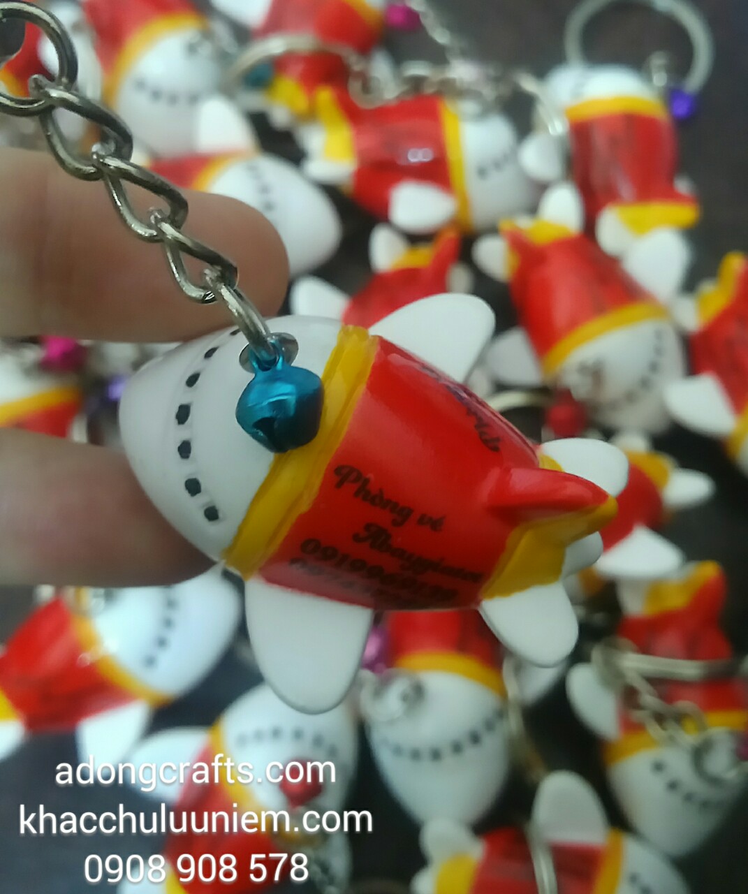 moc khoa may bay in logo ten so dien thoại phong ve