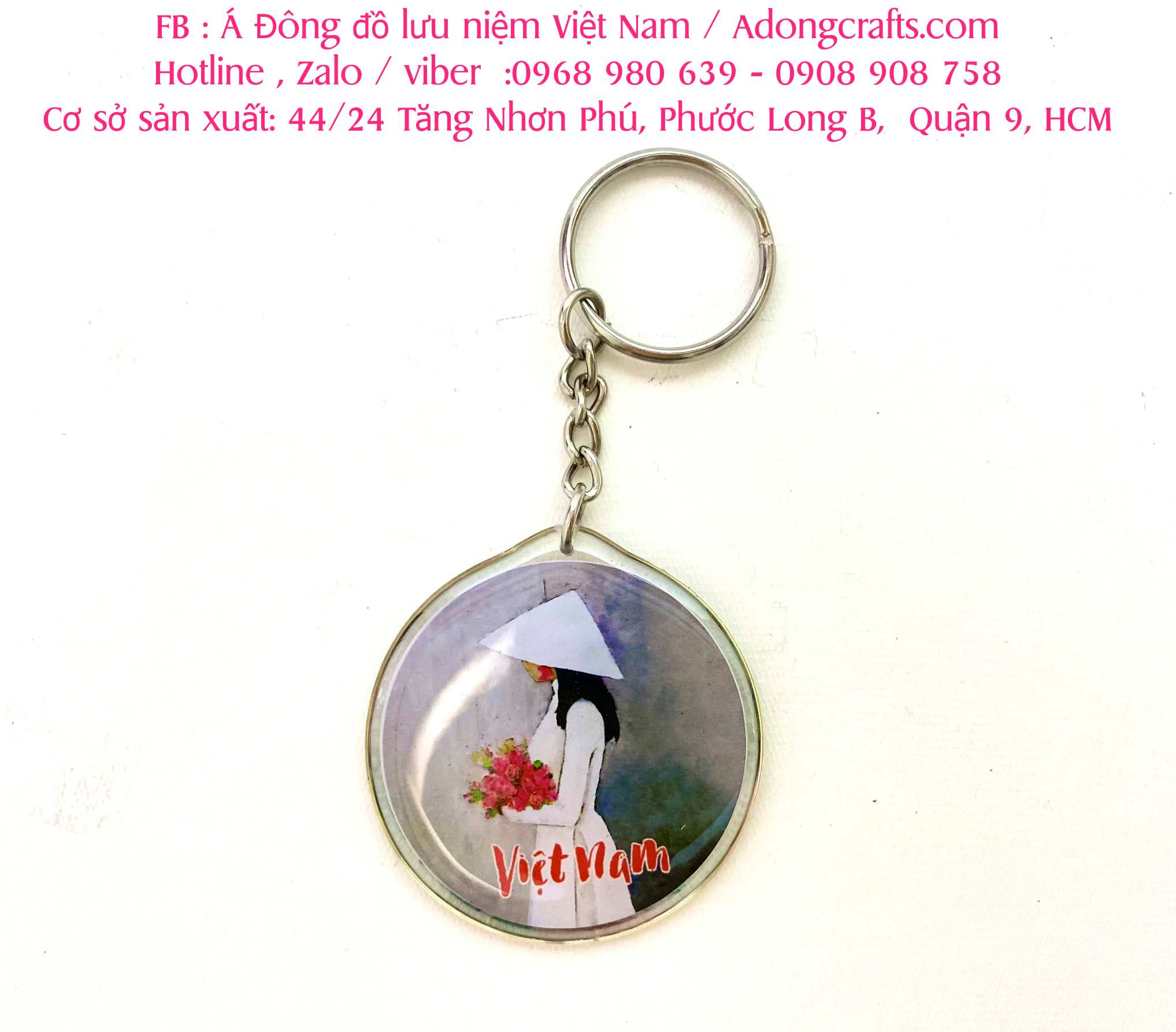 móc khoa qua tăng hinh co gai viet nam