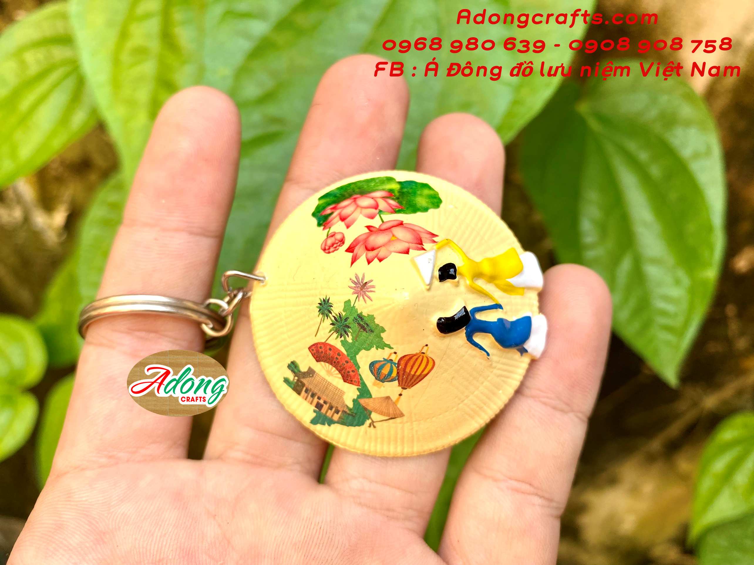 Móc khoa non la hình Hội an qua tang viet nam