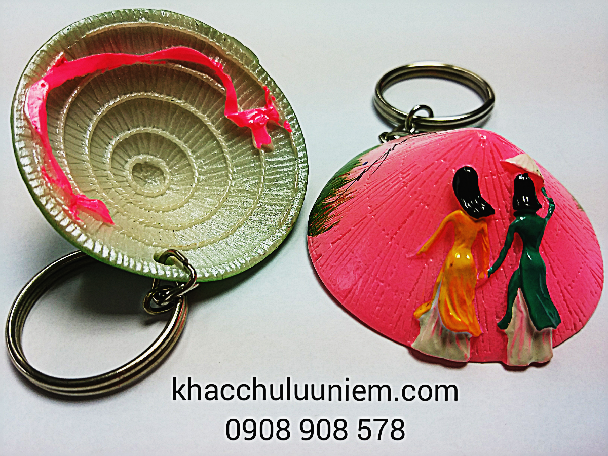 moc khoa nón lá Viet Nam nhieu mau