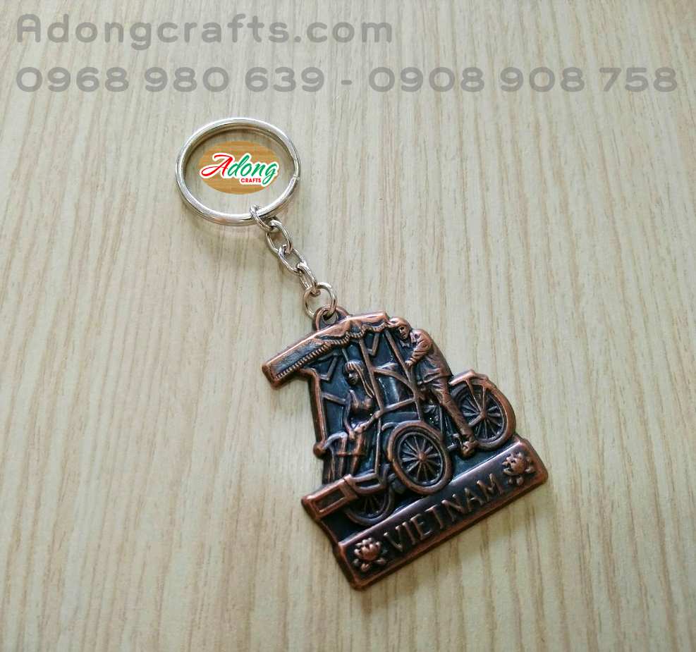 moc khoa keychain qua tang luu niem viet nam