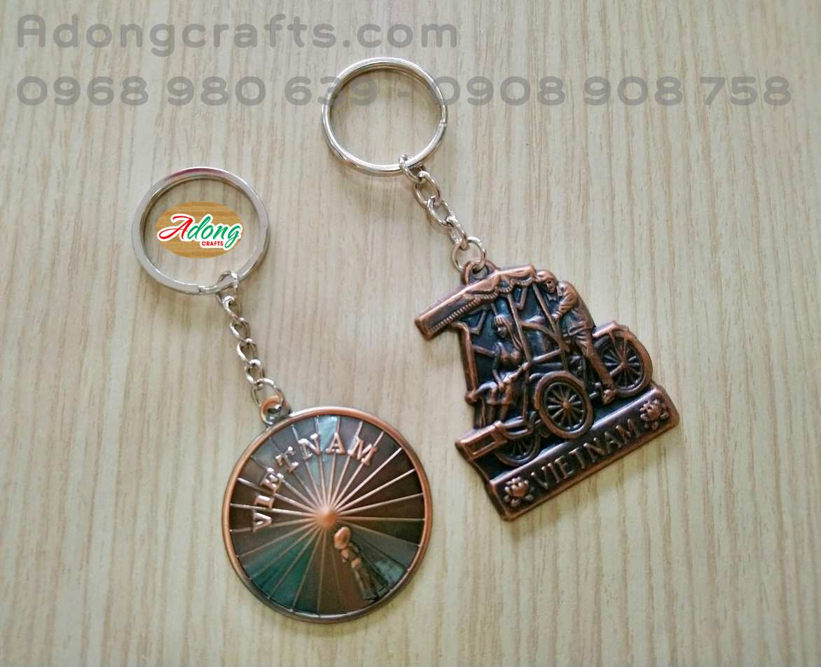 moc khoa keychain qua tang luu niem viet nam