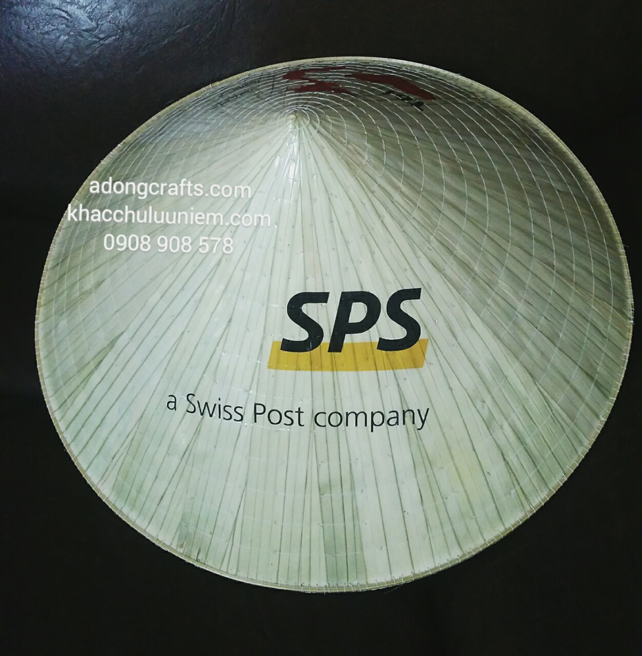 non la in logo cong ty theo yeu cau