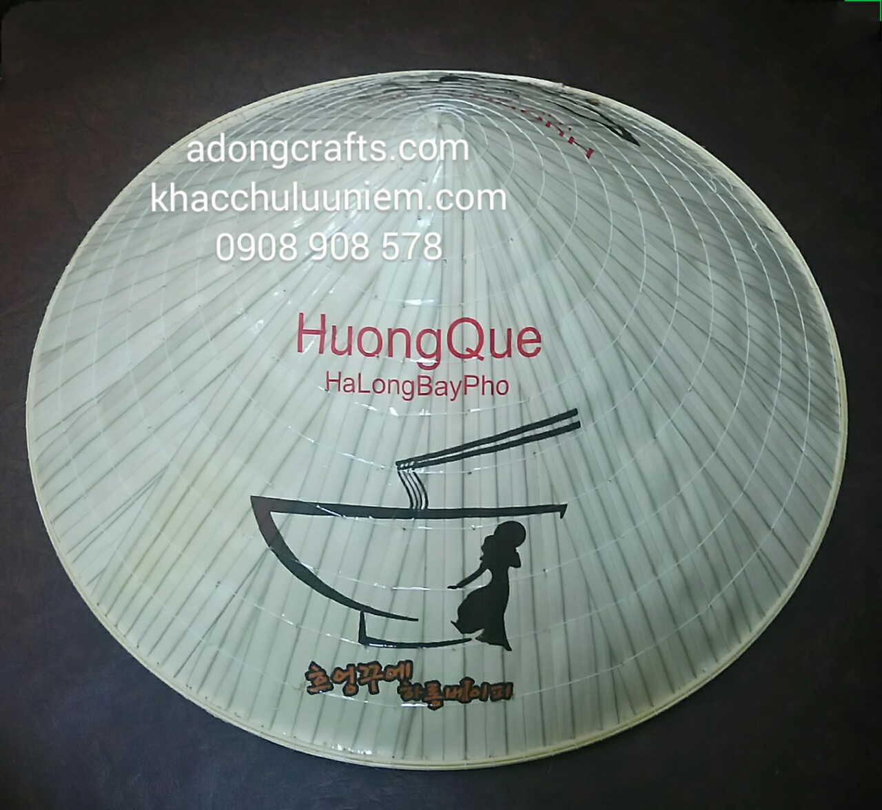 NON LA DUOC IN LOGO THEO YEU CAU quan pho viet nam