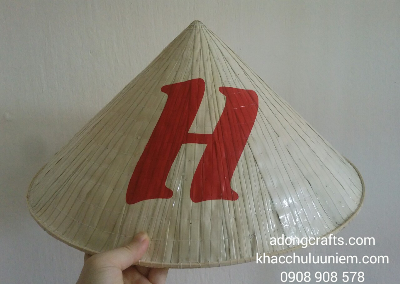 non la in chu cai trang tri quan cafe