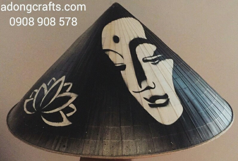 non la in hinh phat hoa sen