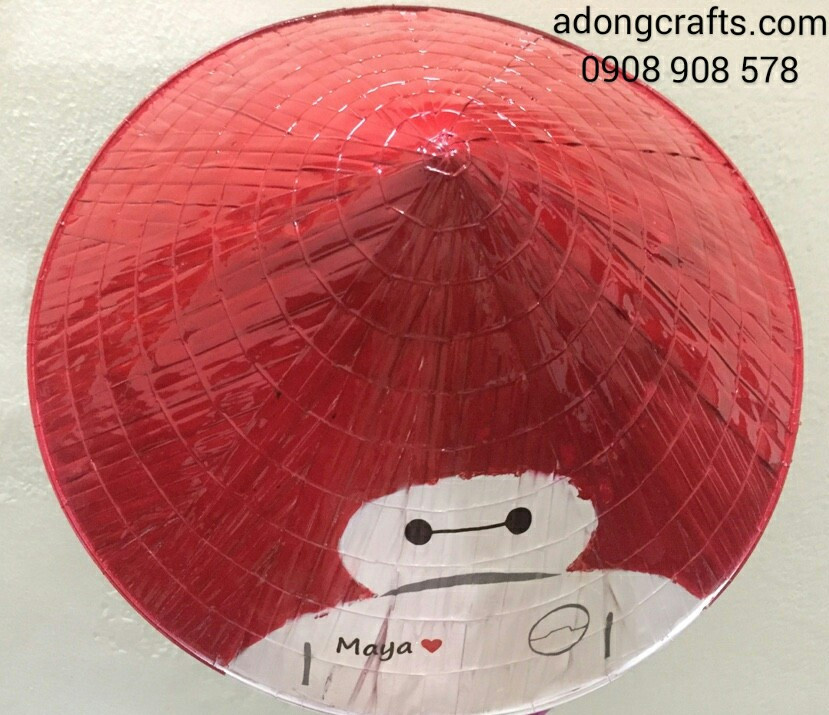 non la in hinh hoat hinh de thuong theo yeu cau khach hang