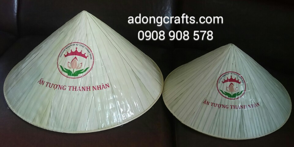 NÓN LA IN HINH LOGO CUA CONG TY TRUONG TIEU HỌC