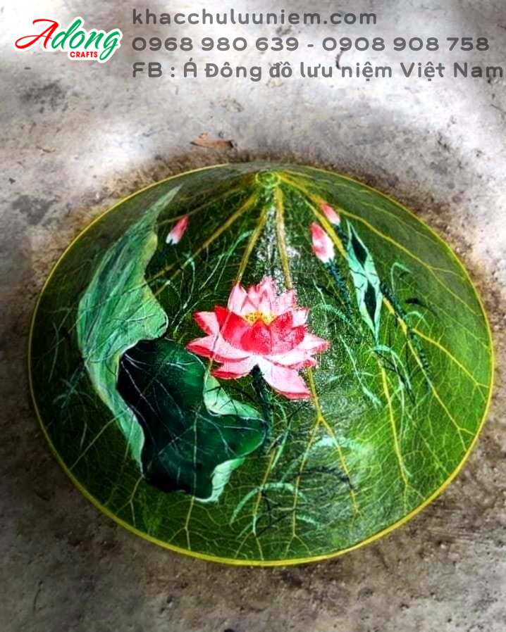 non la sen xanh ve qua luu niem thu cong my nghe viet nam