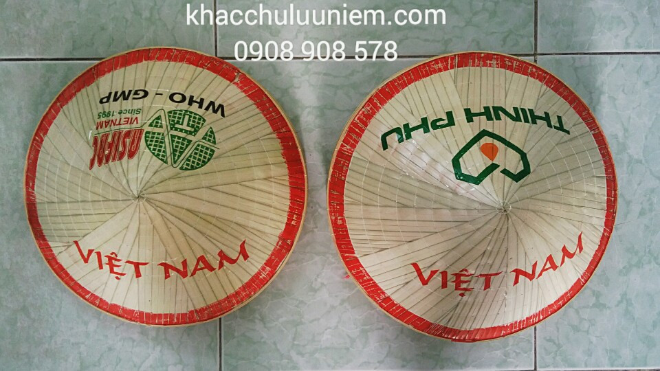 Nón la in logo hinh cong ty theo yeu cau