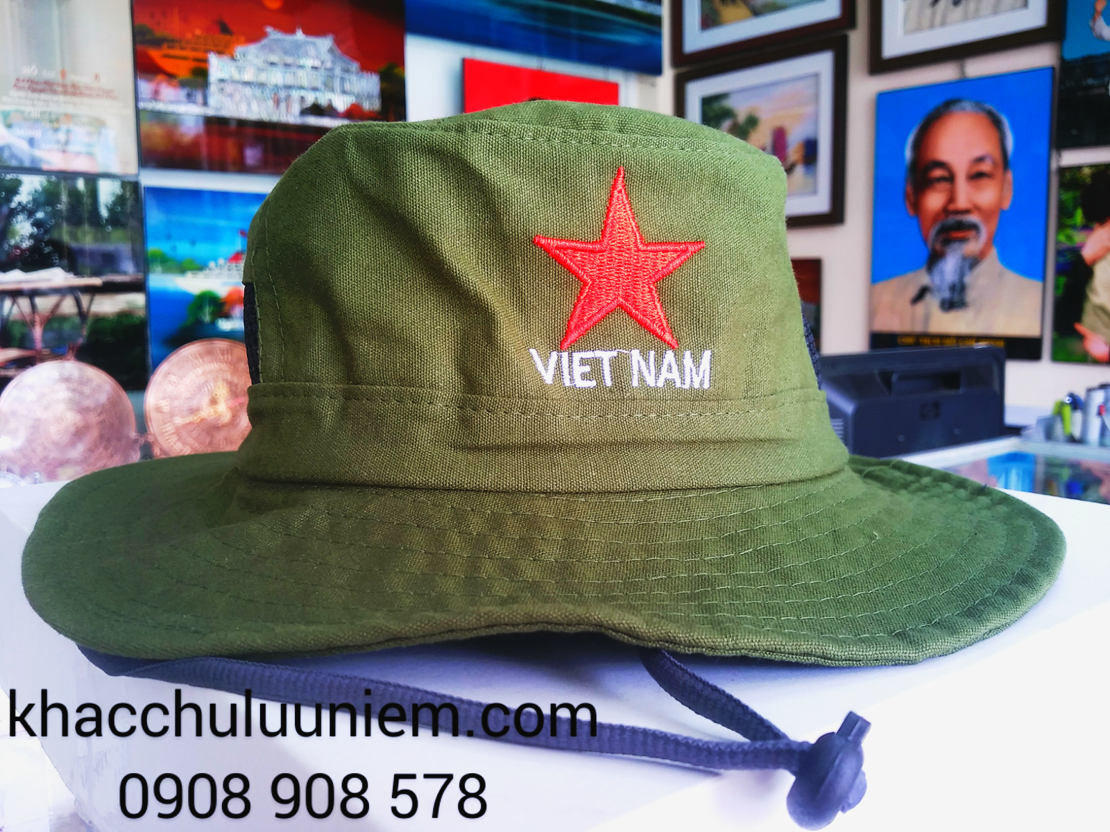 Nón tai bèo - giải phóng quân