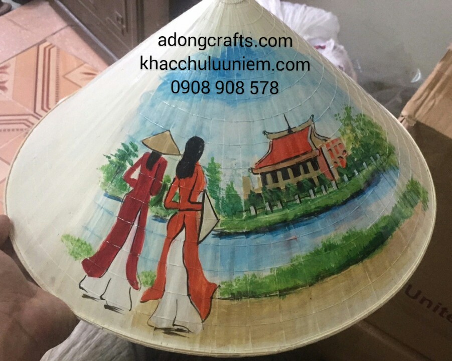 TRANH NON LA HINH BEN NHA RONG