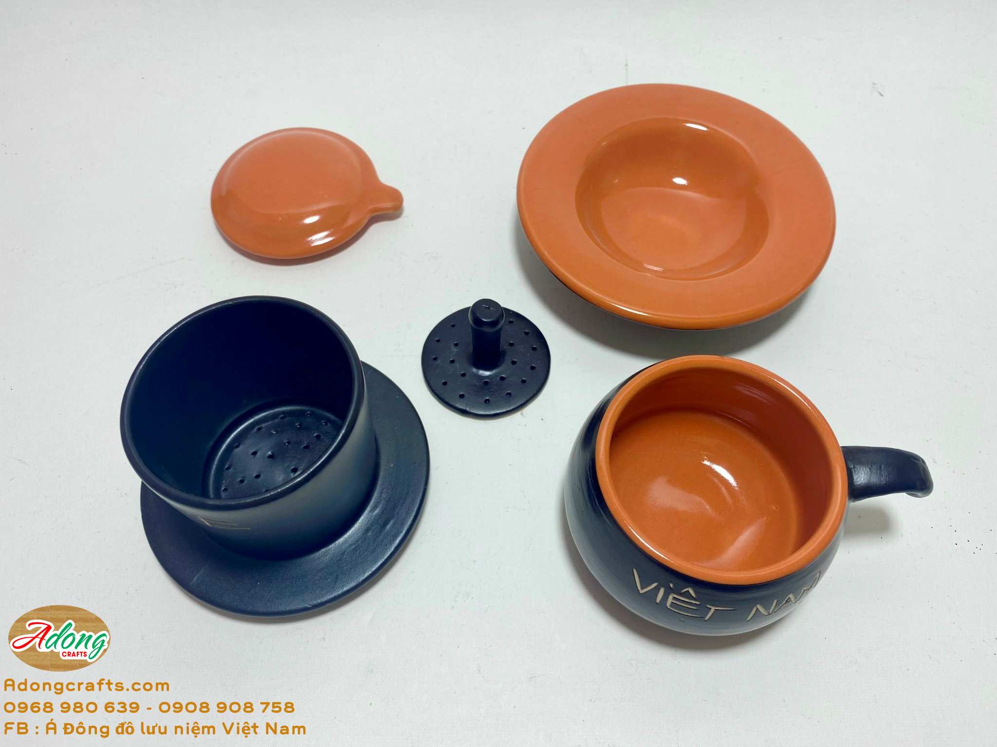 qua tang phin ca phe coffee luu niem viet nam