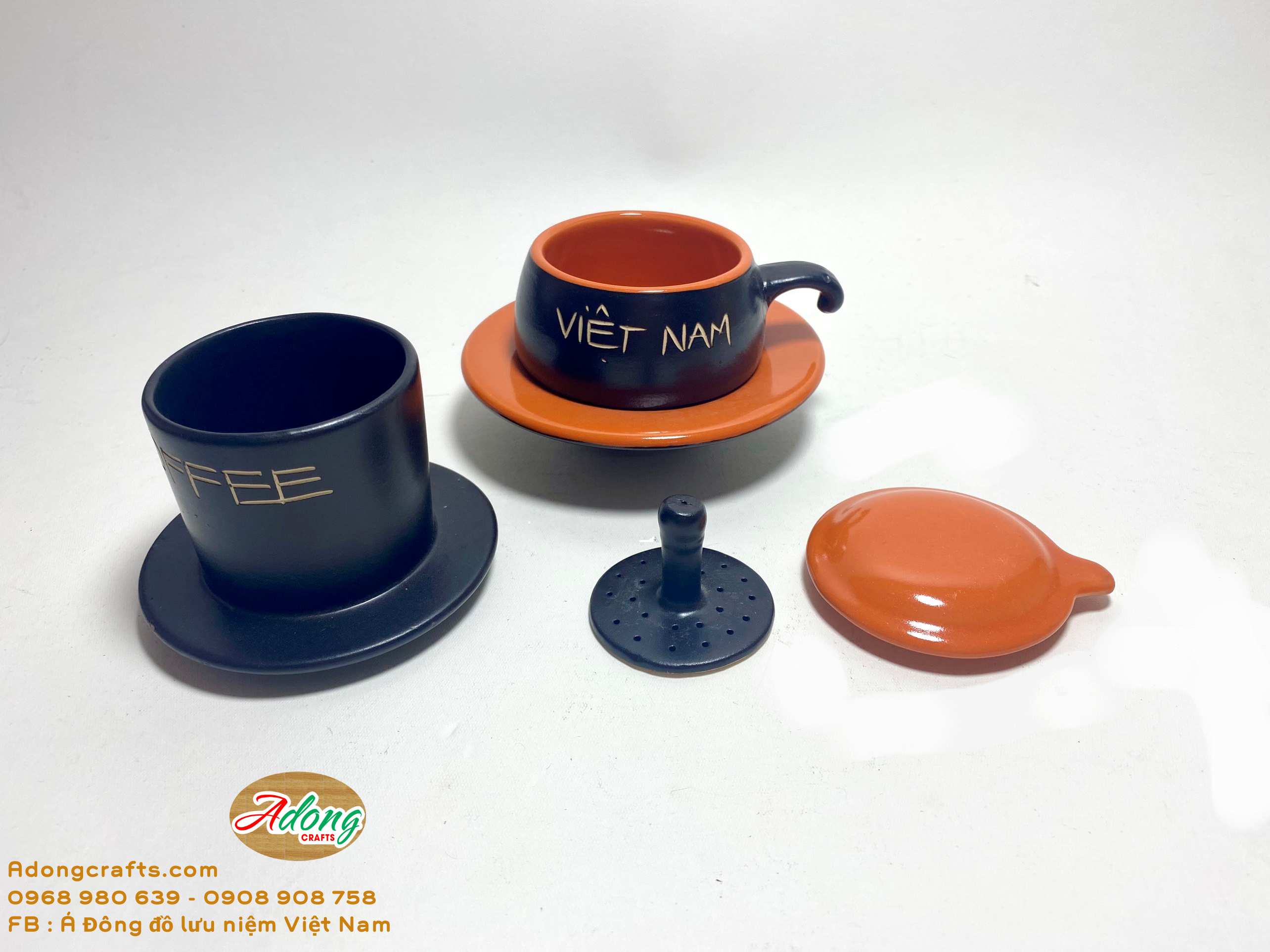 qua tang phin ca phe coffee luu niem viet nam