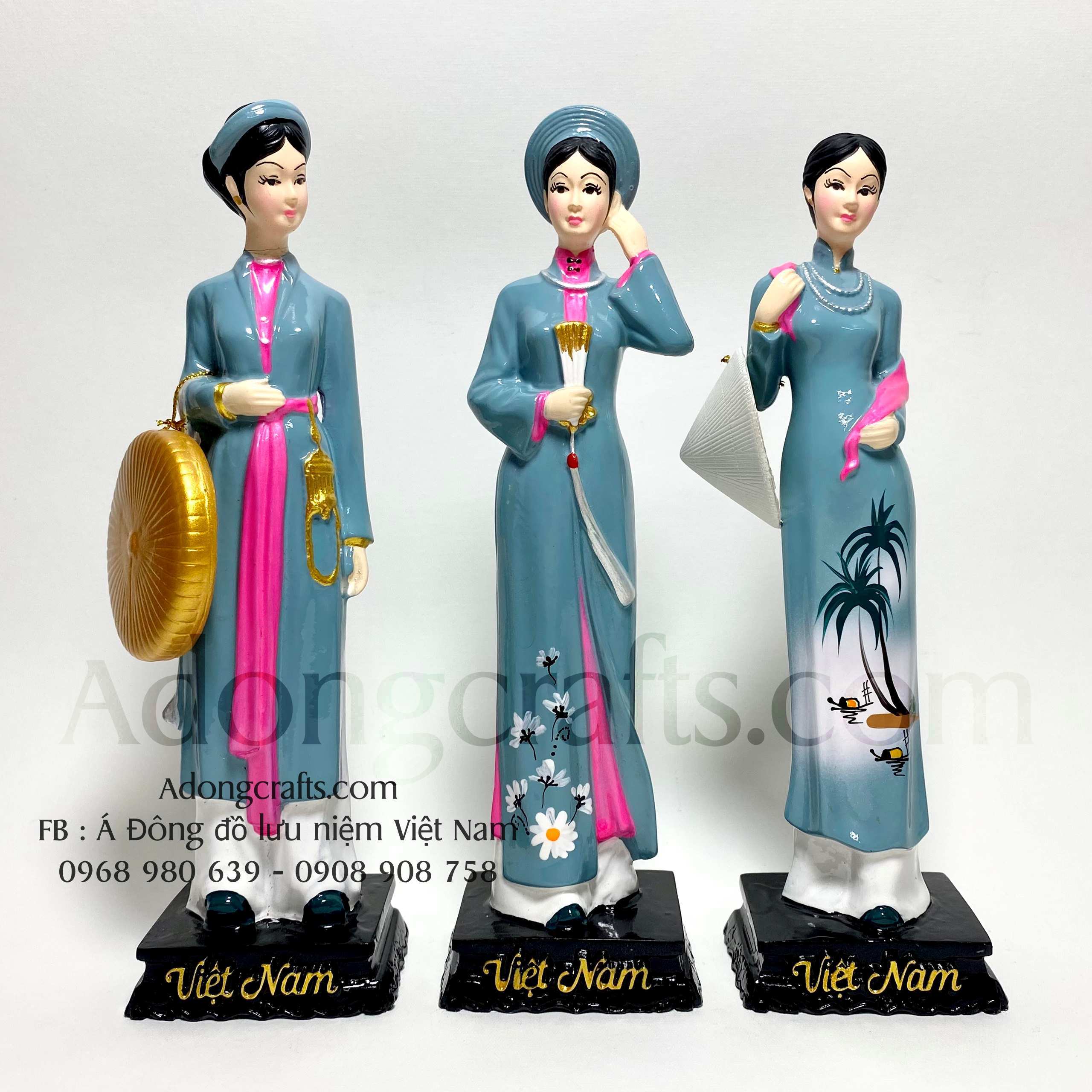 bộ tương co gai 3 mien bac trung nam trung bay qua luu niem viẹt