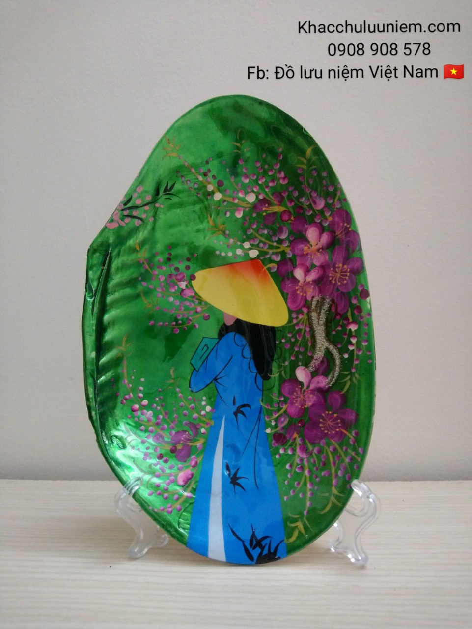 tranh trai ốc bien tu nhien son mai