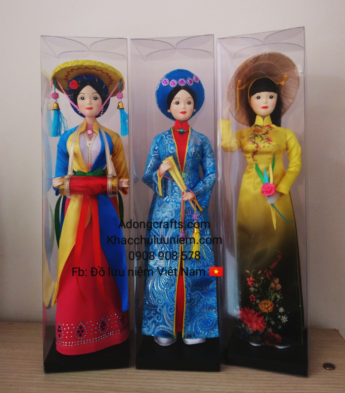 bộ cô gai 3 mien bac trung nam