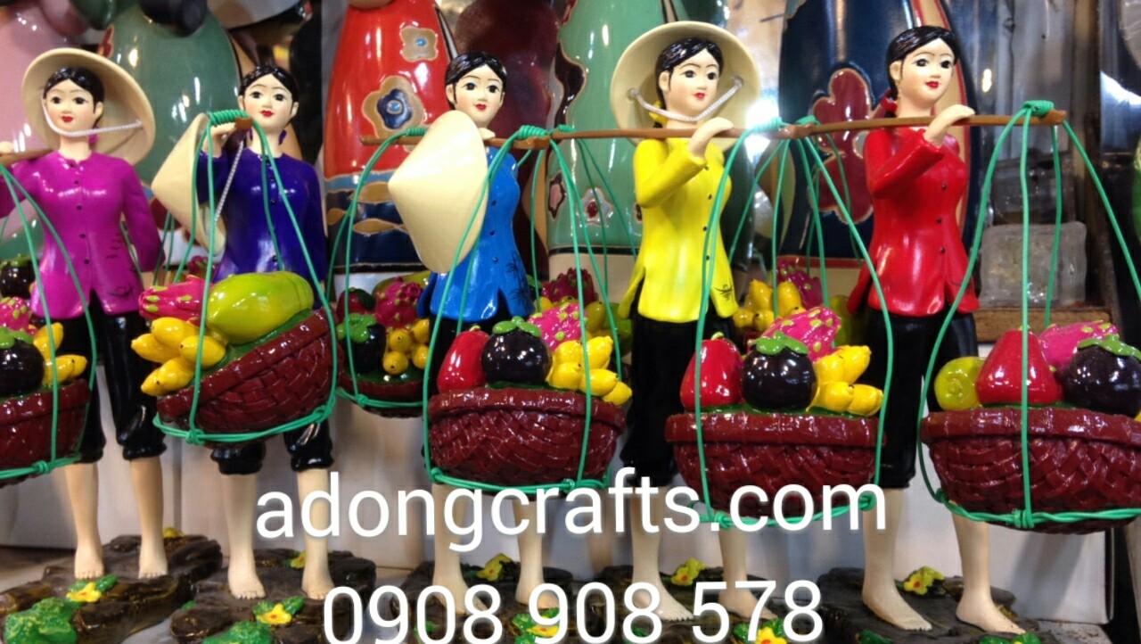 tuong co gai ganh trai cay Viet nam