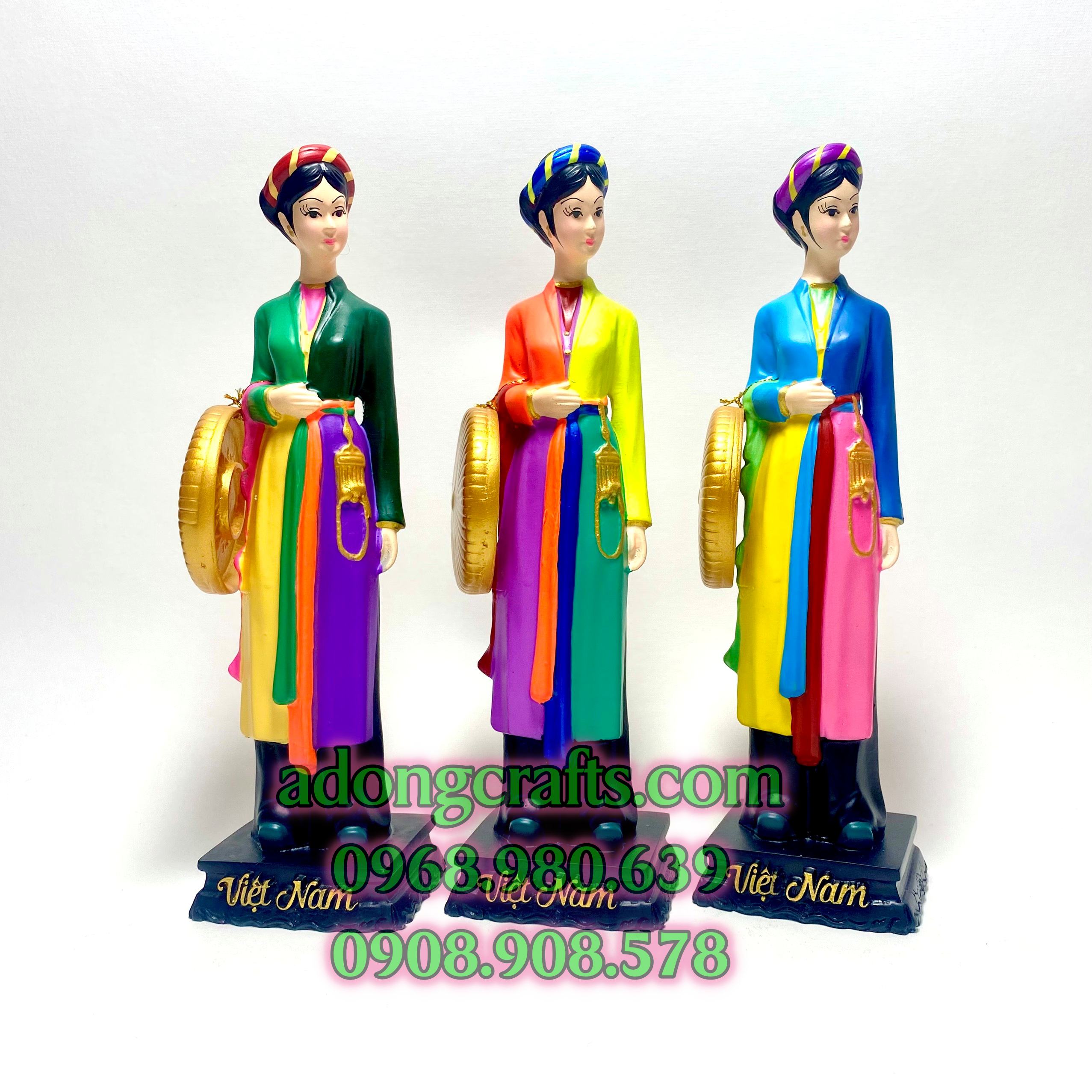 tuong cô gai khăn đóng áo dài miền bắc